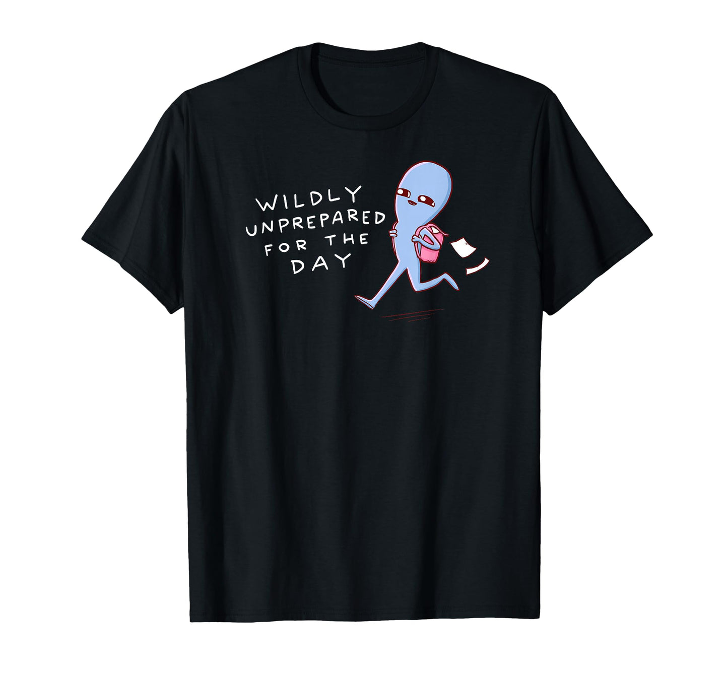 Threadless Nathan W. Pyle Wildly Unprepared Graphic T-Shirt