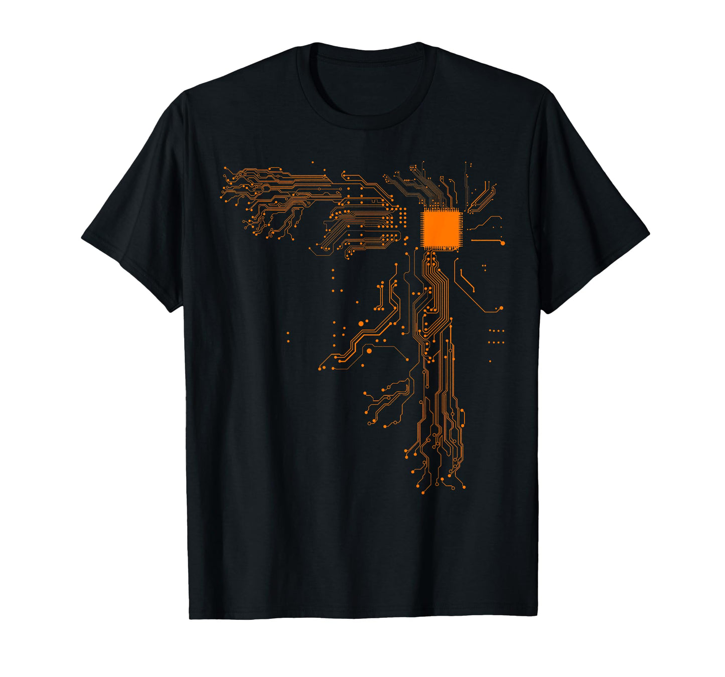"Heart of the Tech Nerd" Computer Core Processor T-shirt T-Shirt