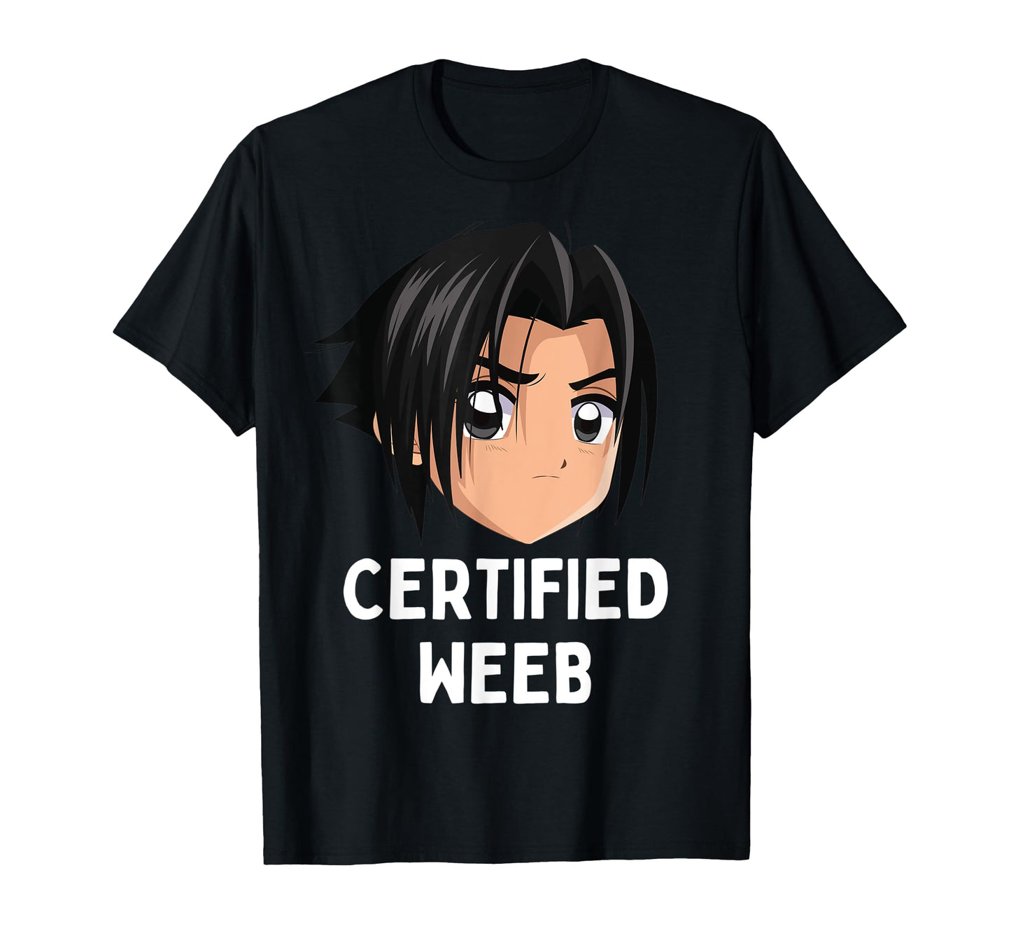 Certified Weeb Anime Japanese Manga Funny T-Shirt