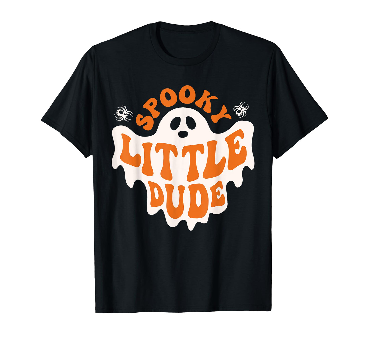 Spooky Little Dude Ghost Boo Halloween Toddler Boys Girls T-Shirt