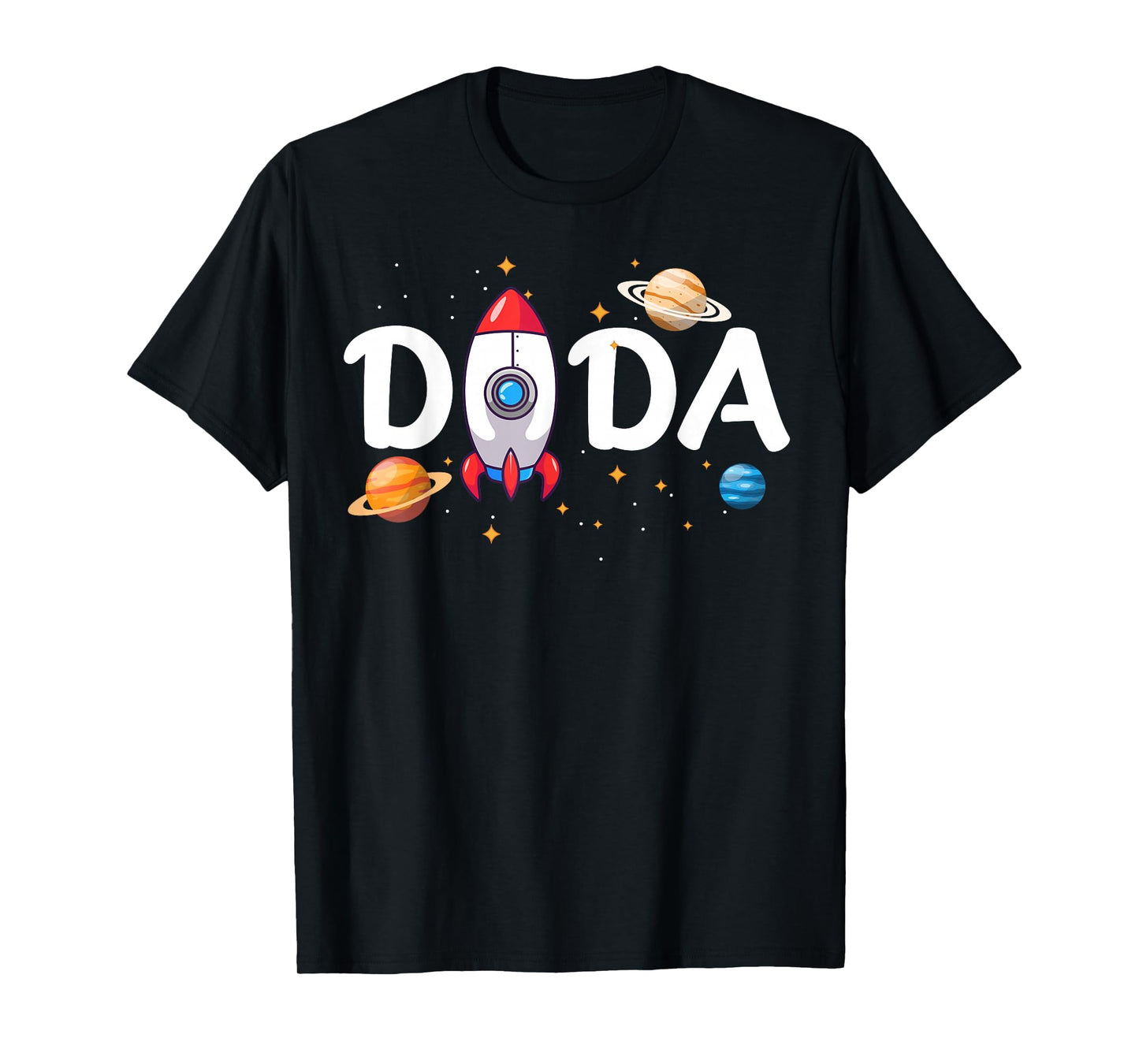 Dada of The Birthday Boy Space Astronaut 1st Birthday Family T-Shirt