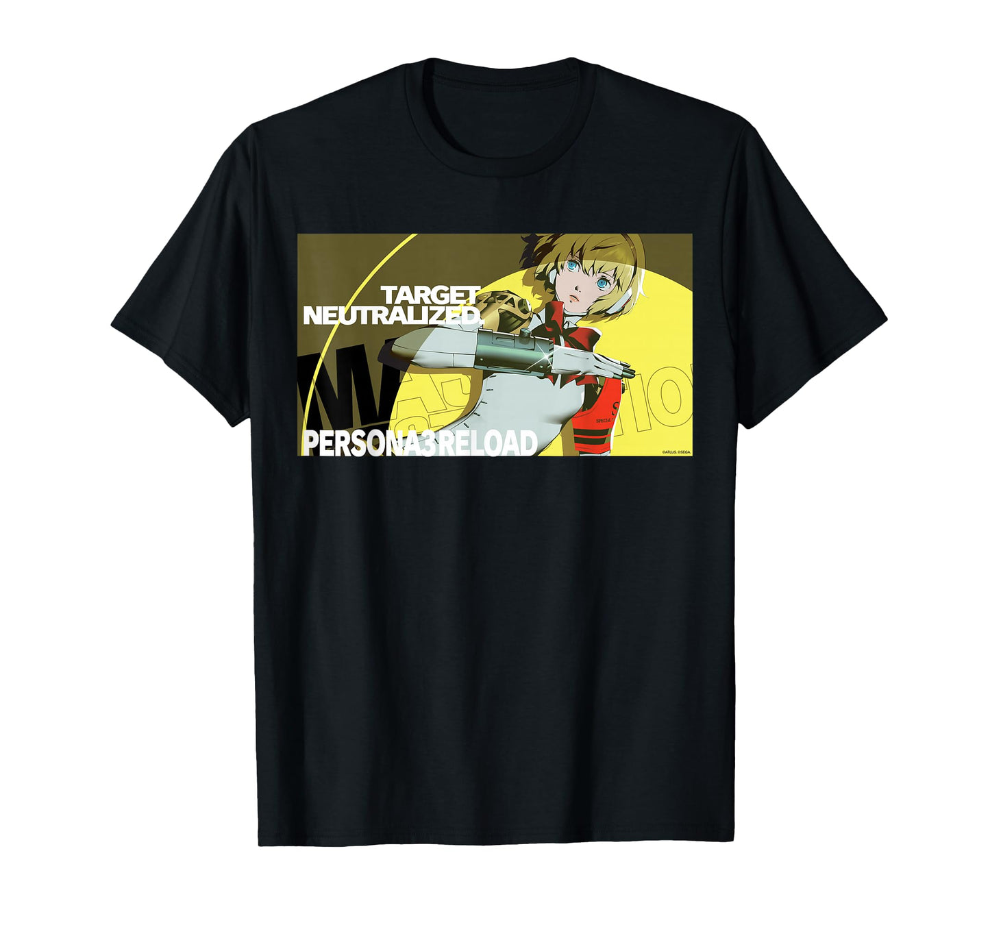 Persona 3 Reload Aigis All-out-attach image ATLUS T-Shirt