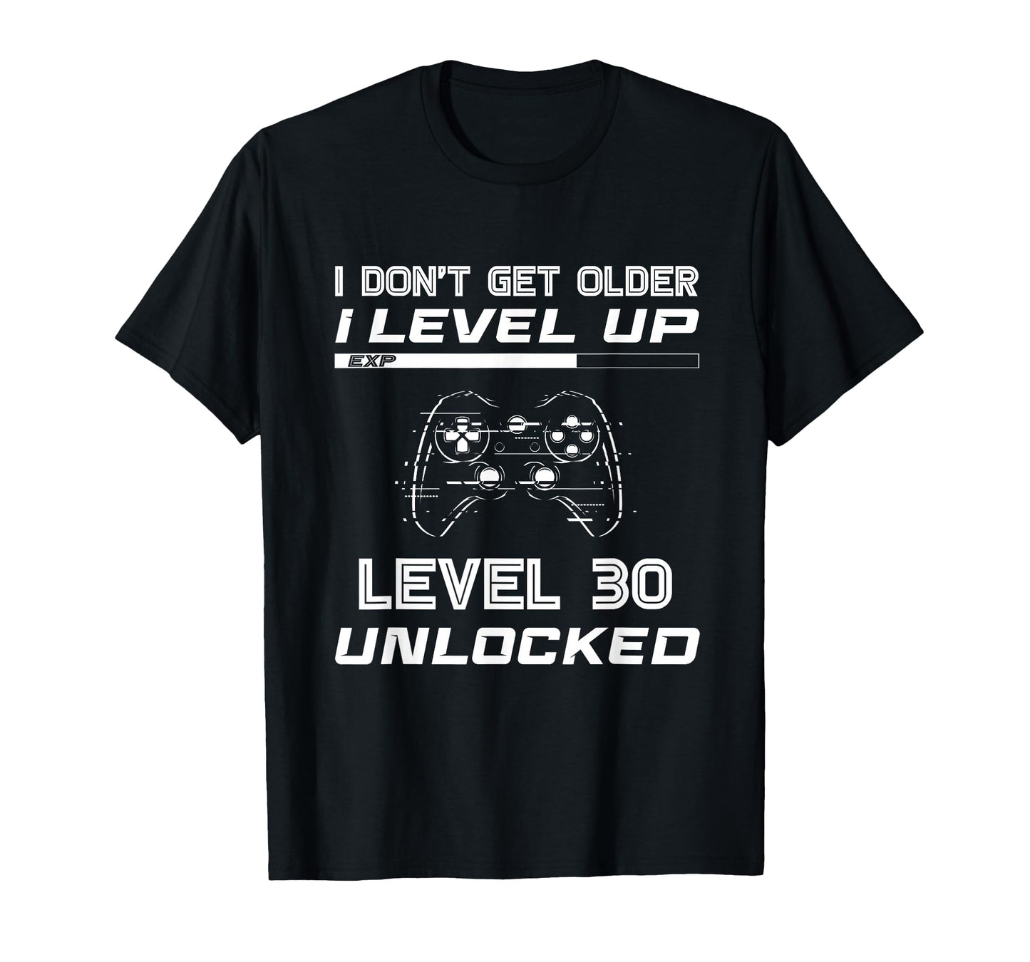Level 30 Unlocked Gamer 30th Birthday Decorations Party 1992 T-Shirt
