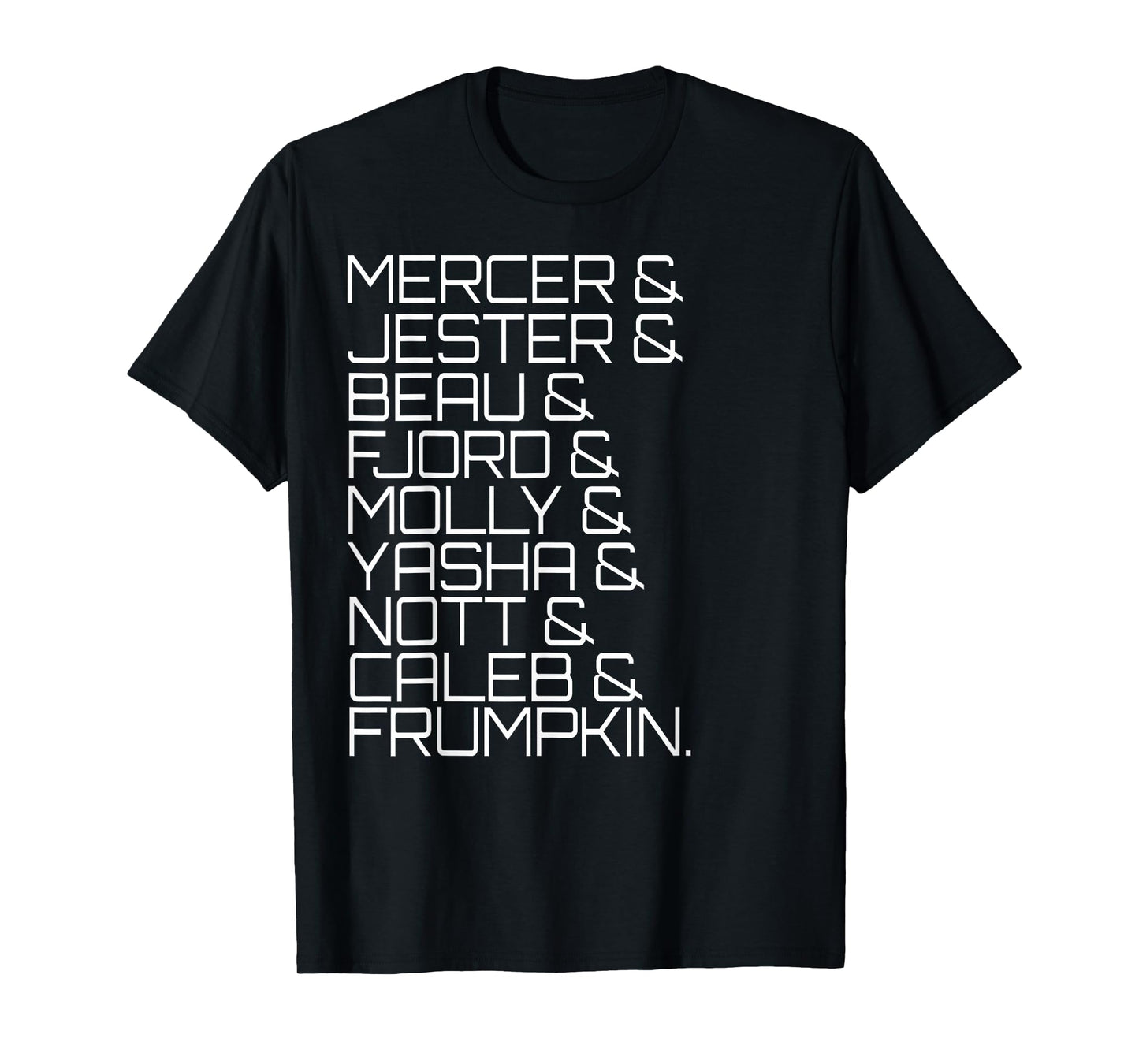Character List Second Campaign Shirt T-Shirt