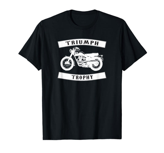 Triumph TR6 Trophy- Classic Motor Cycle T-Shirt