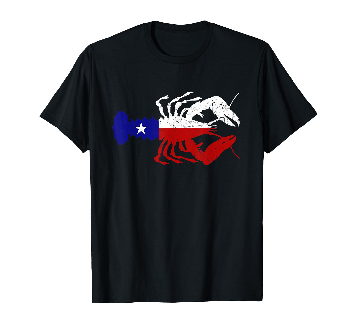 Crawfish Texas Seafood Shellfish Lone Star Southern Food T-Shirt