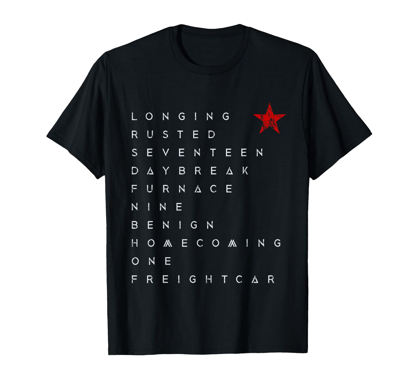 Red Soldier Trigger Words Winter Star Hero Russia T-Shirt