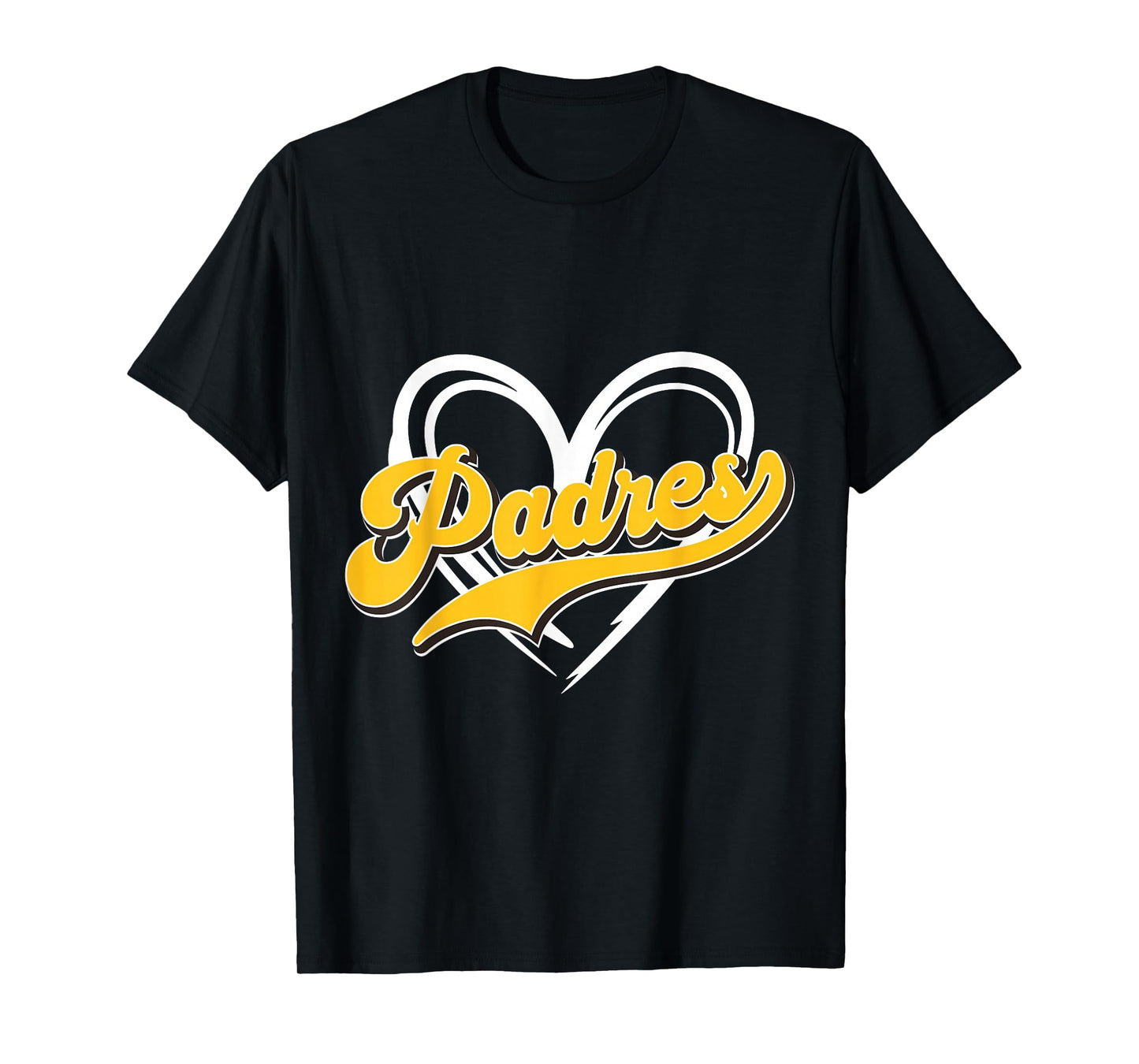 Padres Vintage First Name Padres Personalized Name Groovy T-Shirt