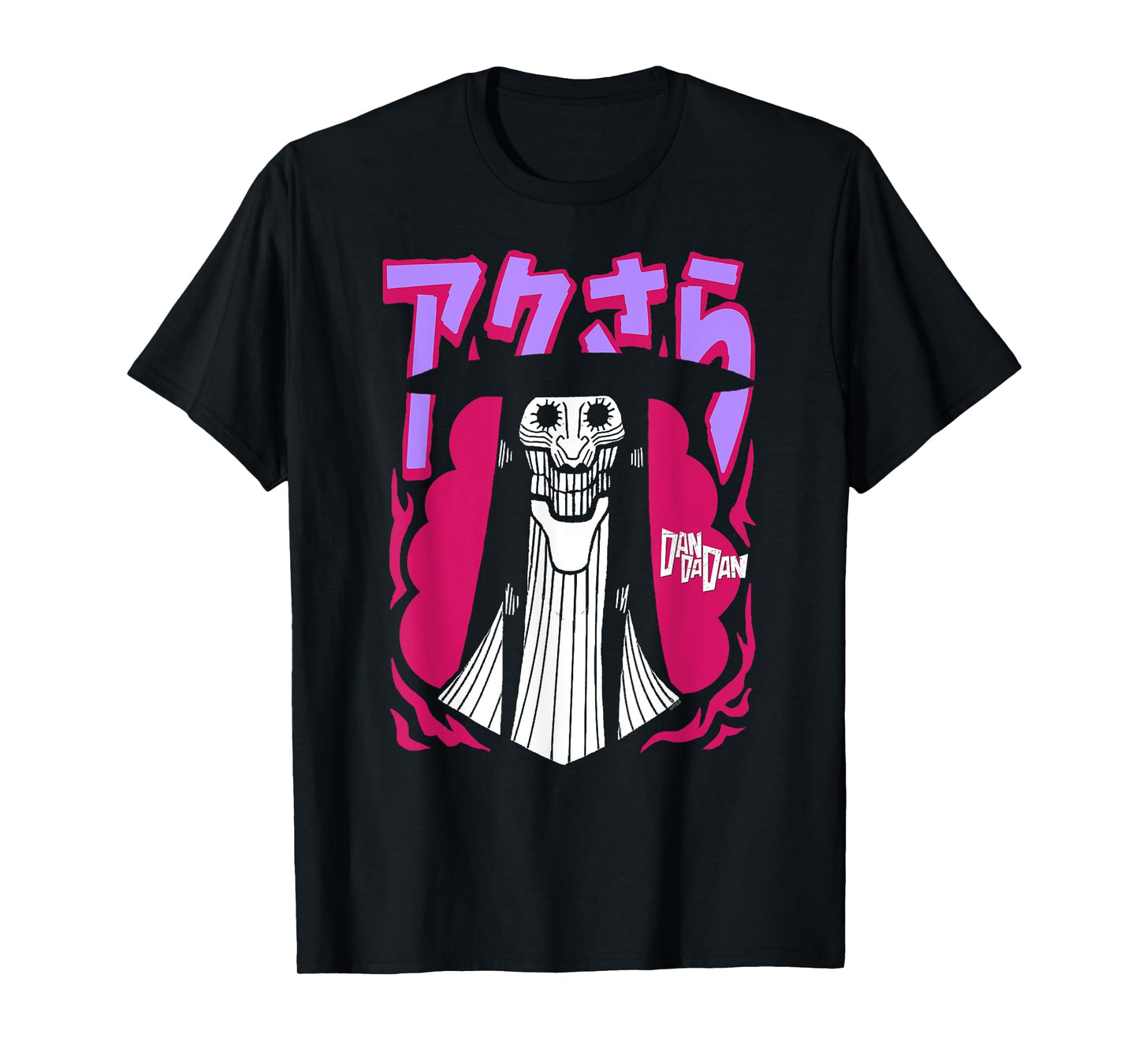 Dan Da Dan Colorful Acro Silky with Kanji Anime T-Shirt