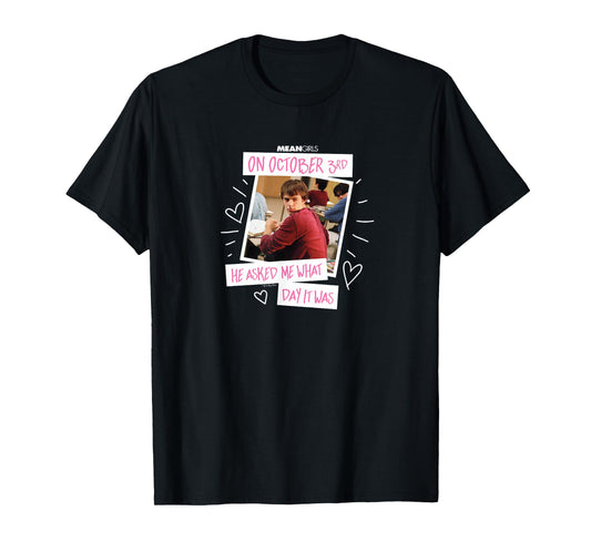 Mean Girls - October 3rd Aaron Samuels T-Shirt
