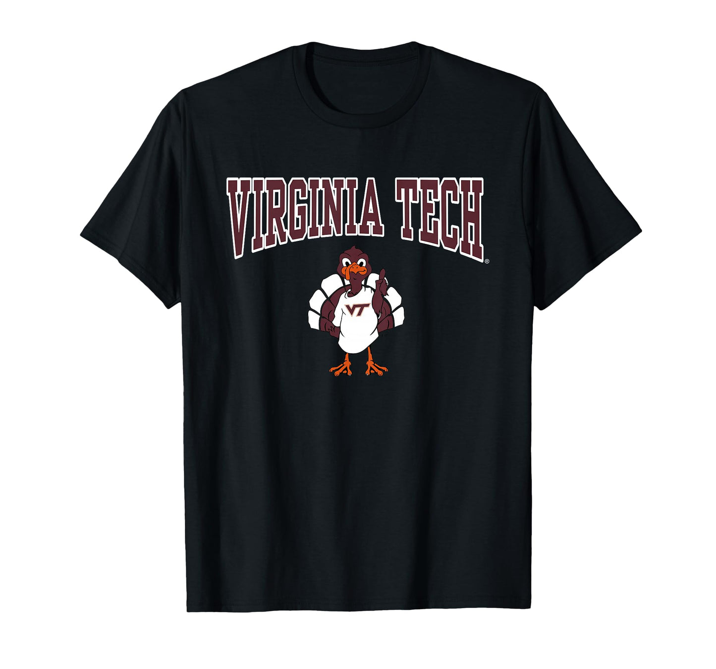 Kids Virginia Tech Hokies Kid's Mascot Gray Officially Licensed T-Shirt