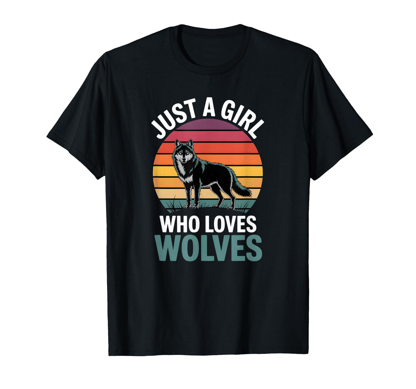 Girls Wolf T-Shirt