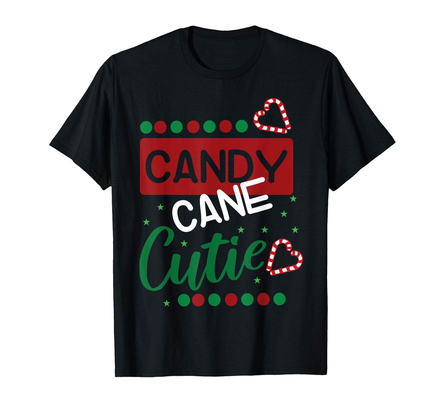Candy Cane Cutie Funny Christmas Xmas Shirt T-Shirt
