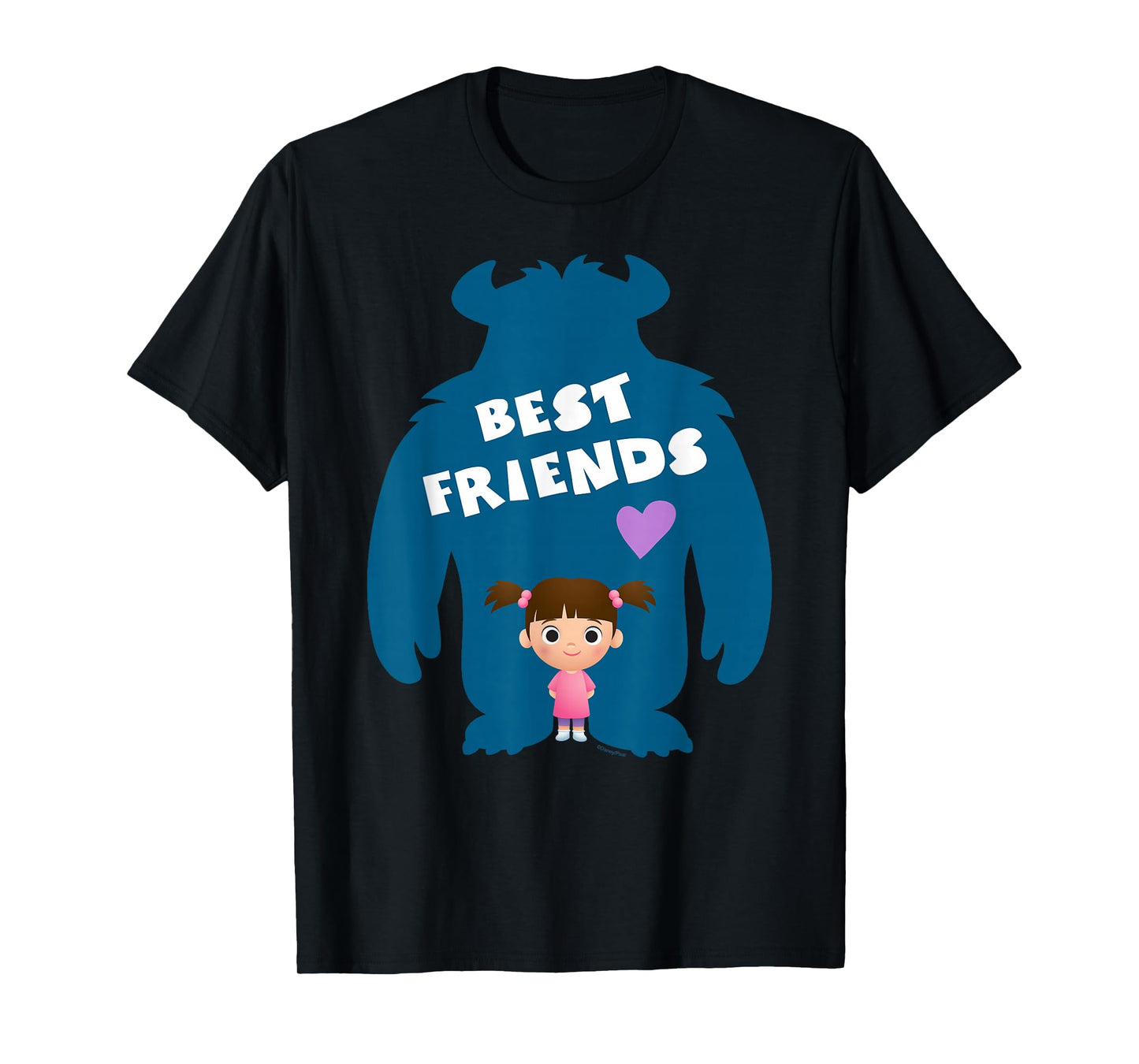 Disney and Pixar’s Monsters Inc Sulley and Boo Best Friends T-Shirt