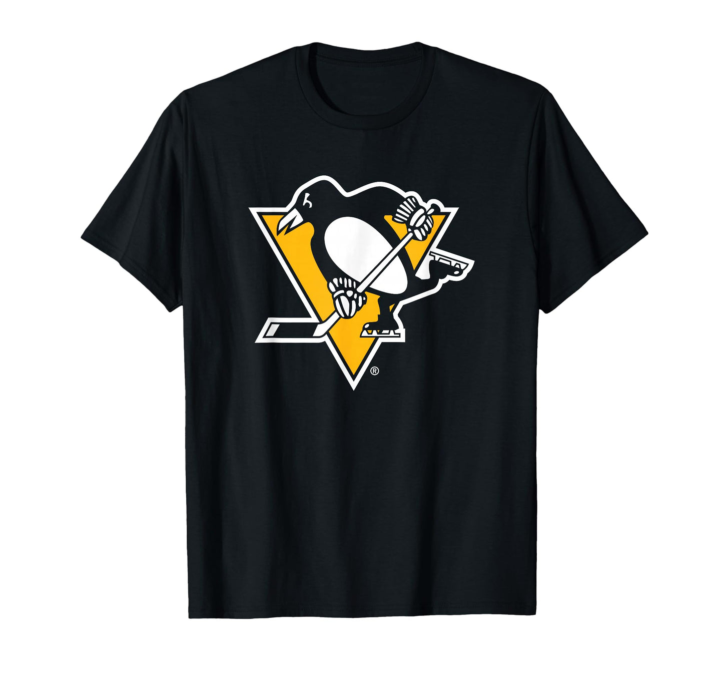 Pittsburgh Penguins Icon Black Officially Licensed T-Shirt