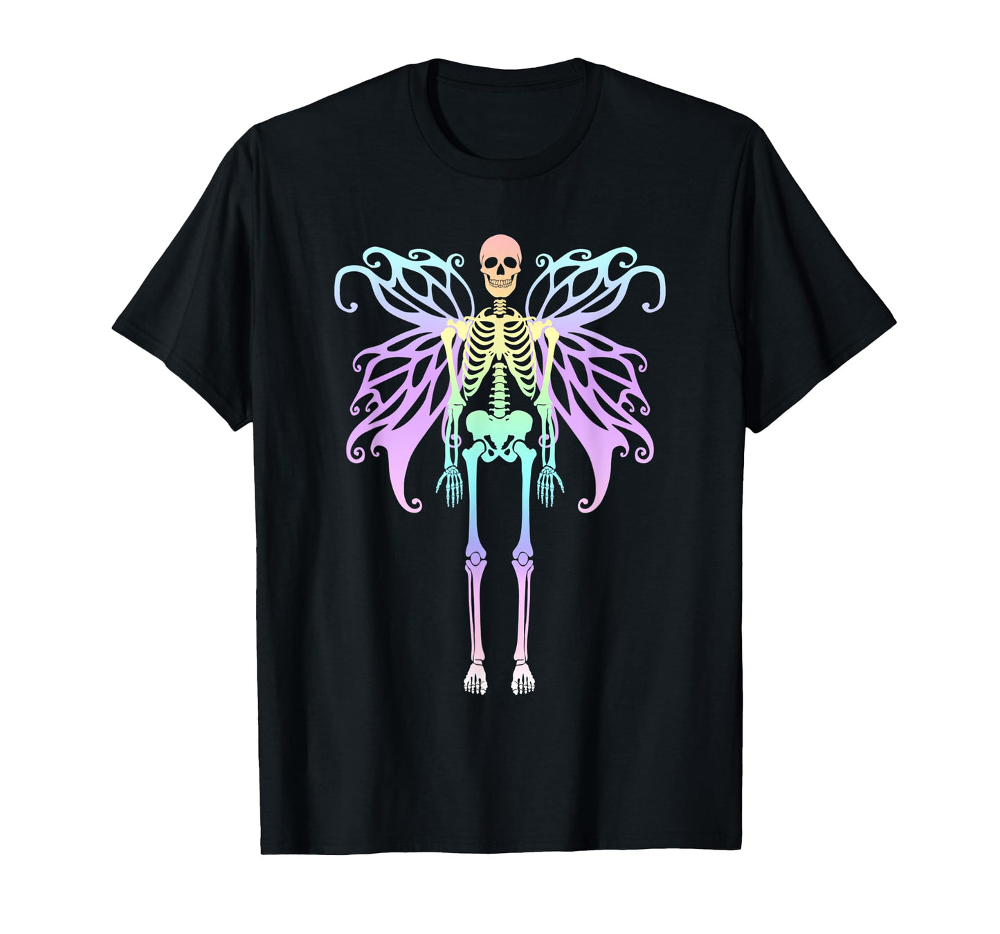Skeleton Fairy Fairycore Aesthetic Pastel Goth Fairywave T-Shirt