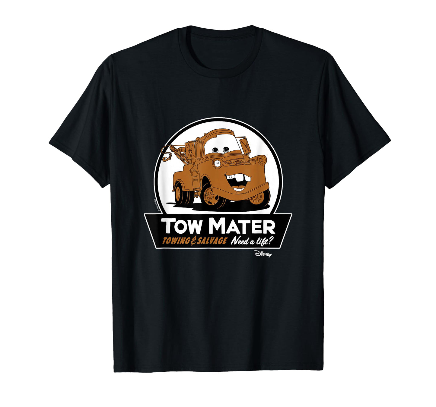 Cars - Tow Mater Towing Sign T-Shirt