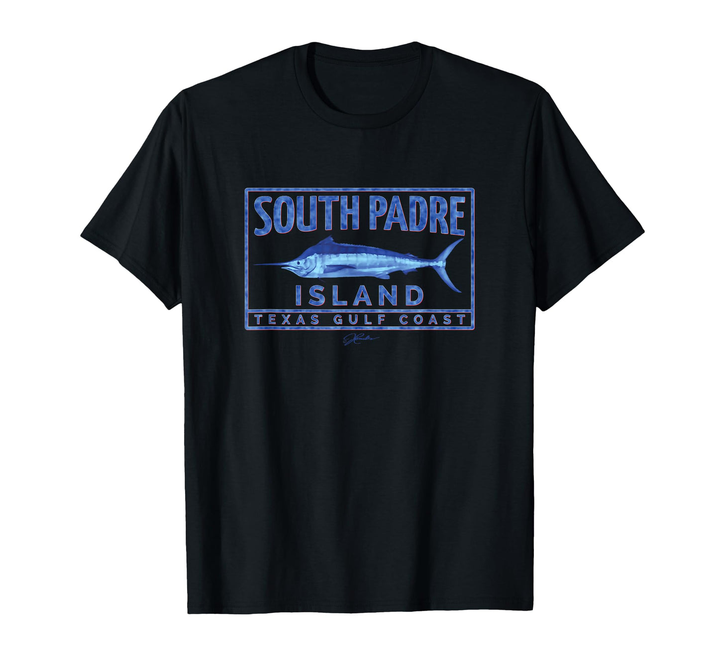 JCombs: South Padre Island, TX, Blue Marlin T-Shirt T-Shirt