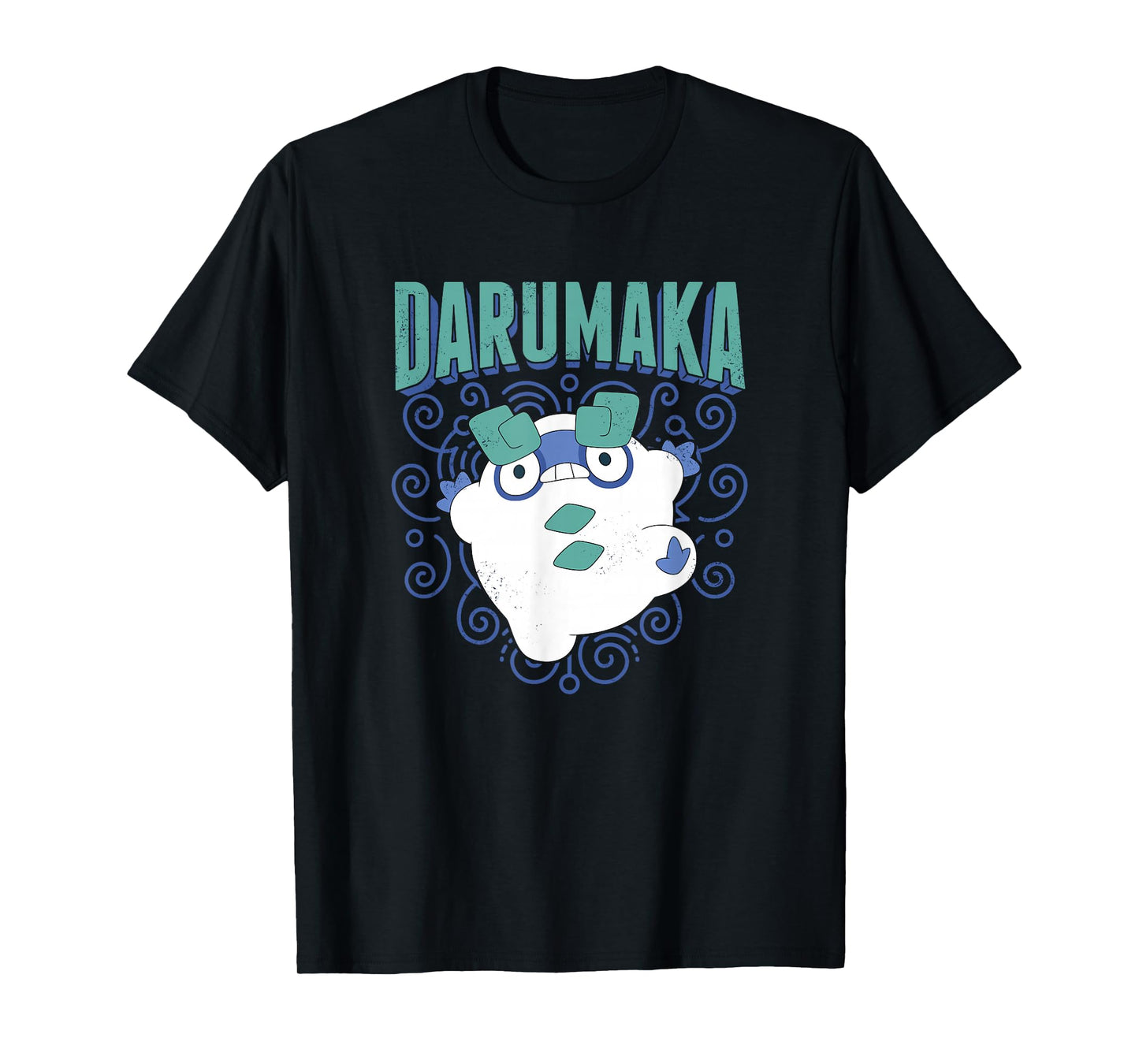 Pokémon Darumaka Galar Form Cute Winter Portrait Distressed T-Shirt
