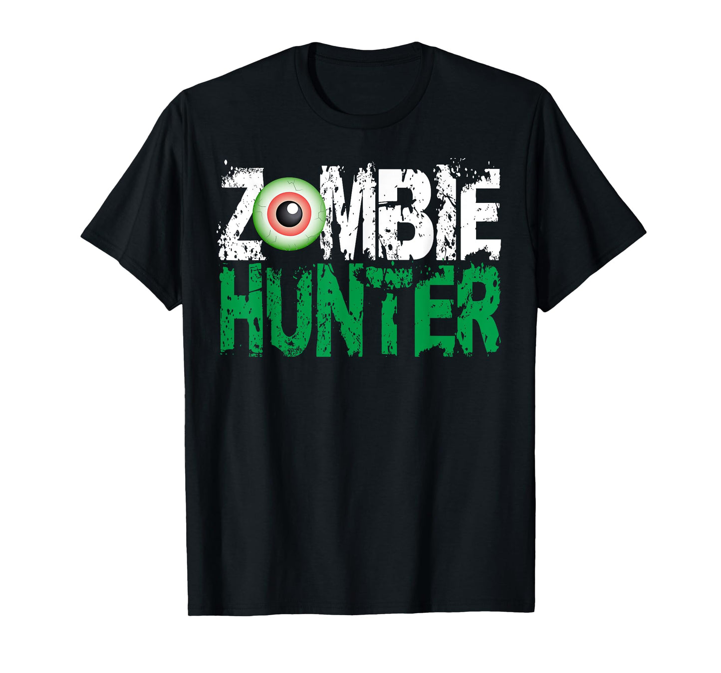Zombie Hunter Halloween Shirt Cute with an Eye Hunting Gift T-Shirt