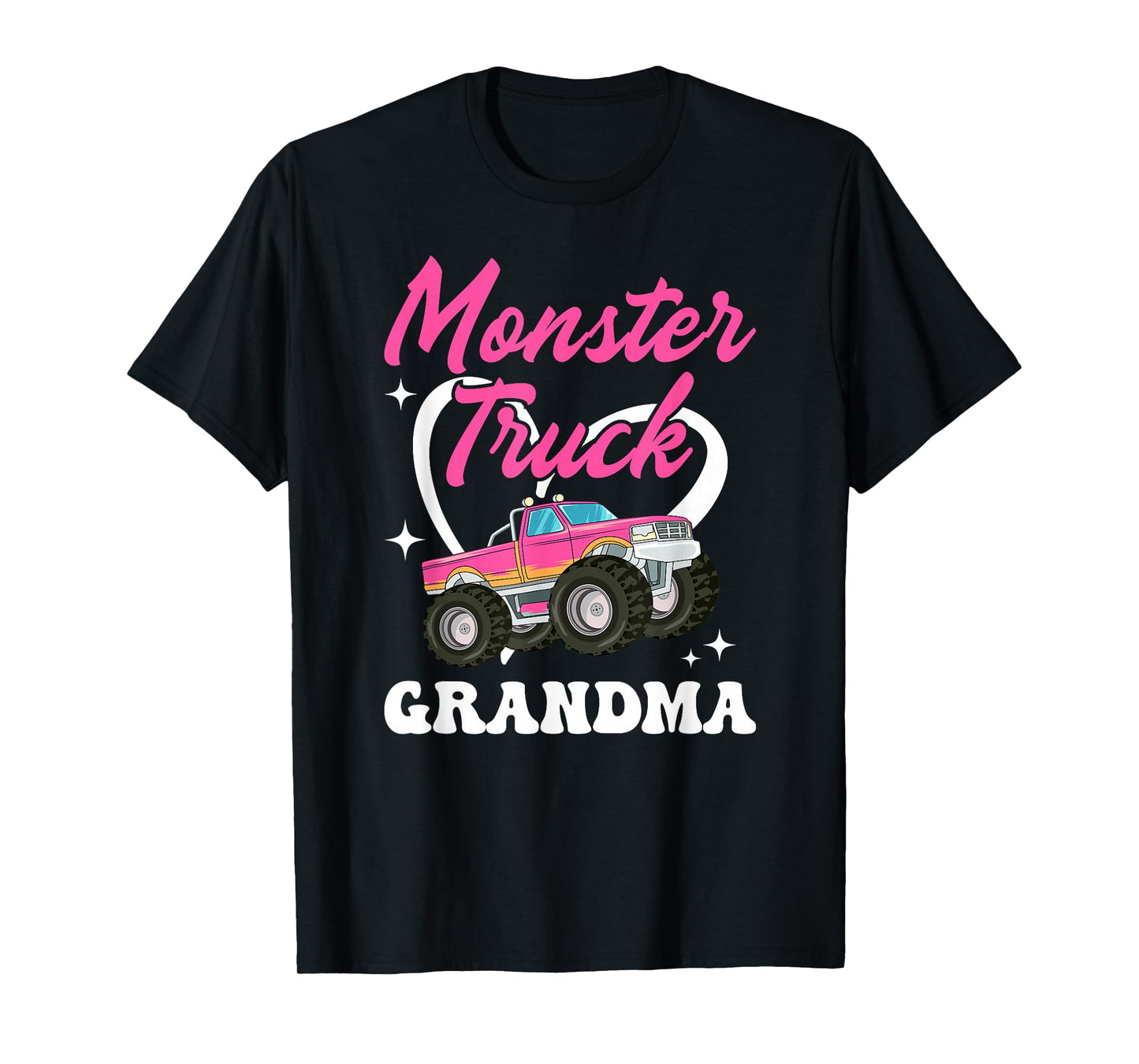 Monster Truck Grandma Monster Truck Grandmother T-Shirt