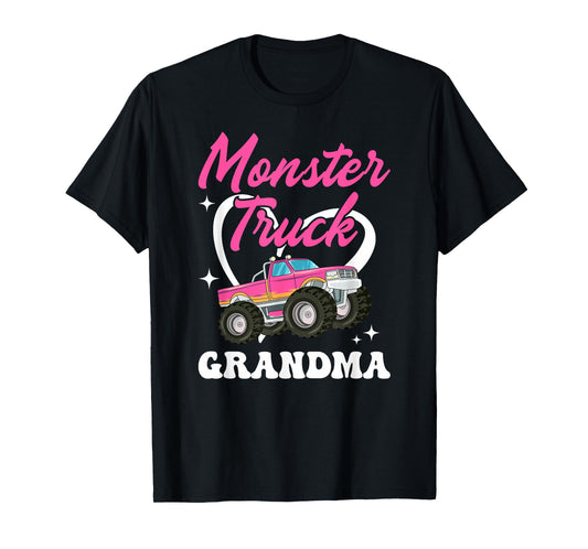 Monster Truck Grandma Monster Truck Grandmother T-Shirt