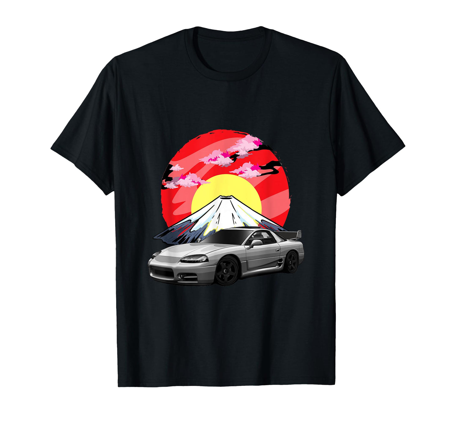 JDM 3000GT Auto Tuning Japan Fujiyama Drift T-Shirt