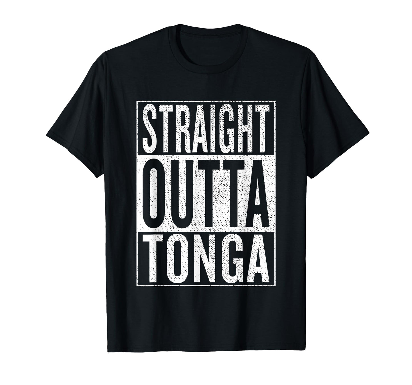 Straight Outta Tonga Great Travel & Gift Idea T-Shirt T-Shirt