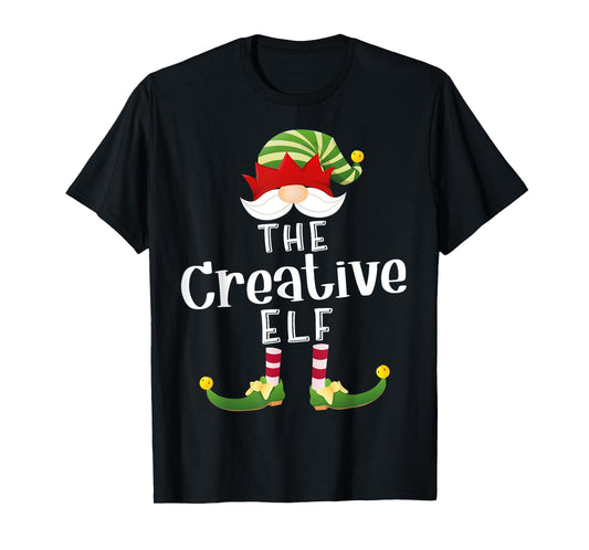 Creative Elf Group Christmas Funny Pajama Party T-Shirt