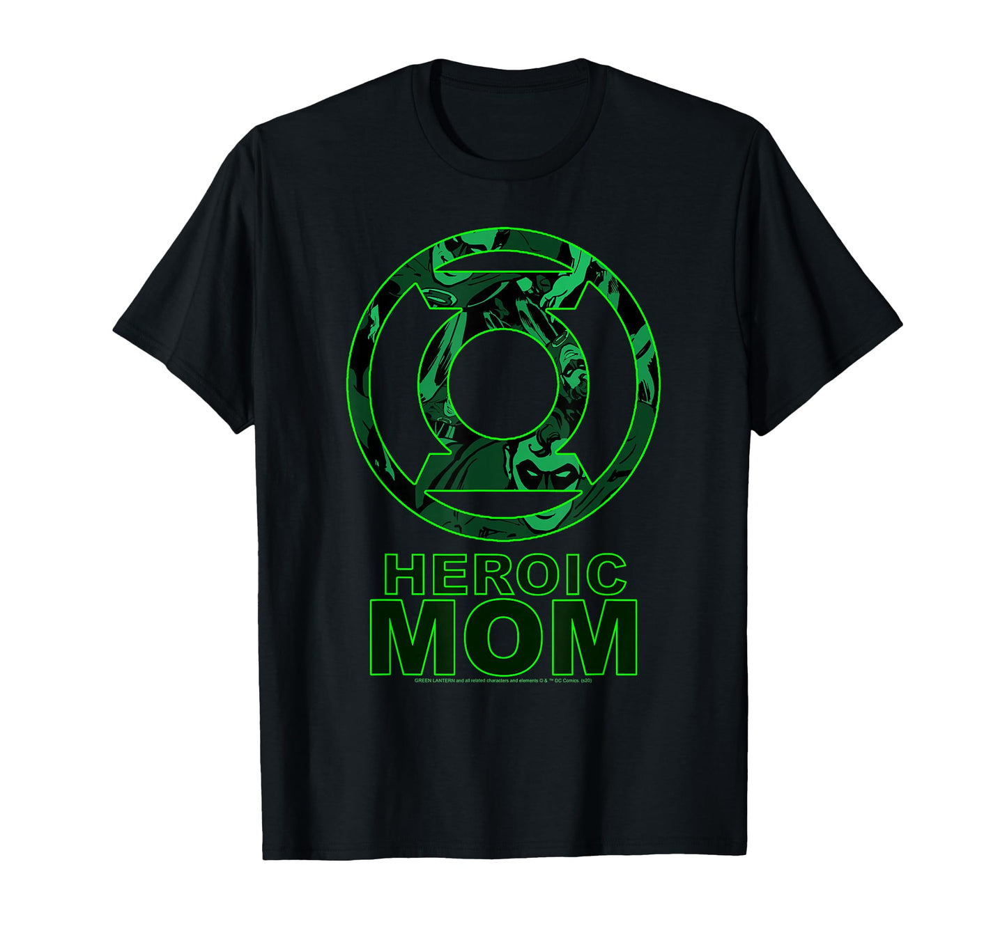 DC Comics Mother's Day Green Lantern Heroic Mom T-Shirt