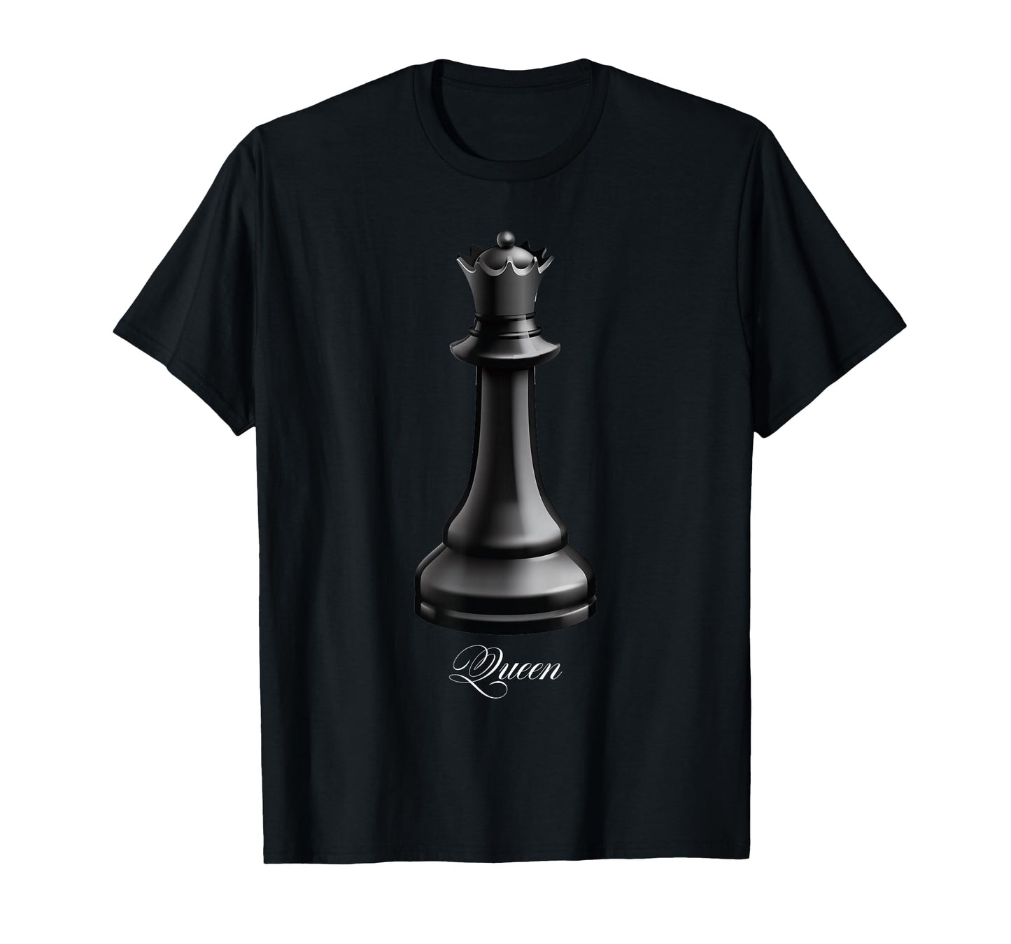 Queen Chess Piece Costume Chess Lover Chess Club T-Shirt