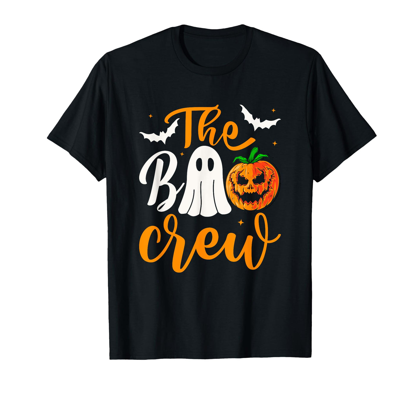 Halloween The Boo Crew - Cute Ghost - Spooky Family Matching T-Shirt