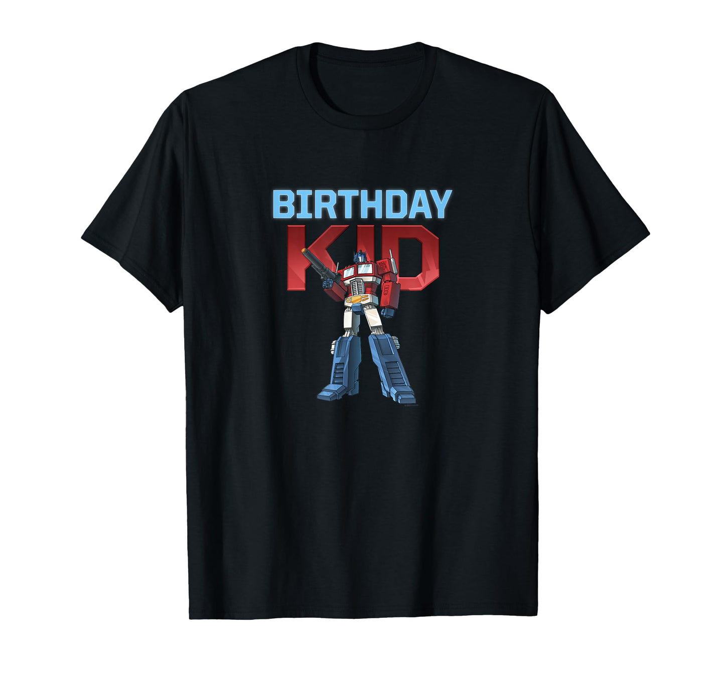 Transformers Birthday Kid Optimus Prime Battle Mood T-Shirt