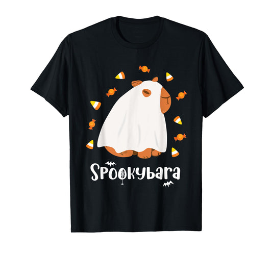 Halloween Capybara Spookybara, Capybara Meme T-Shirt