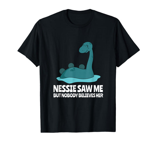 Funny Nessie Monster of Loch Ness Design for Scotland Trip T-Shirt