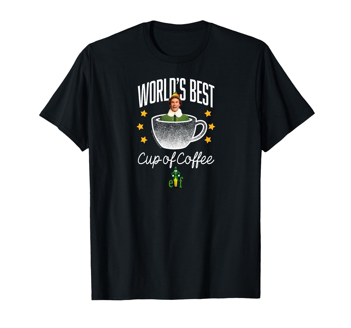 Elf - Buddy World's Best Cup of Coffee T-Shirt