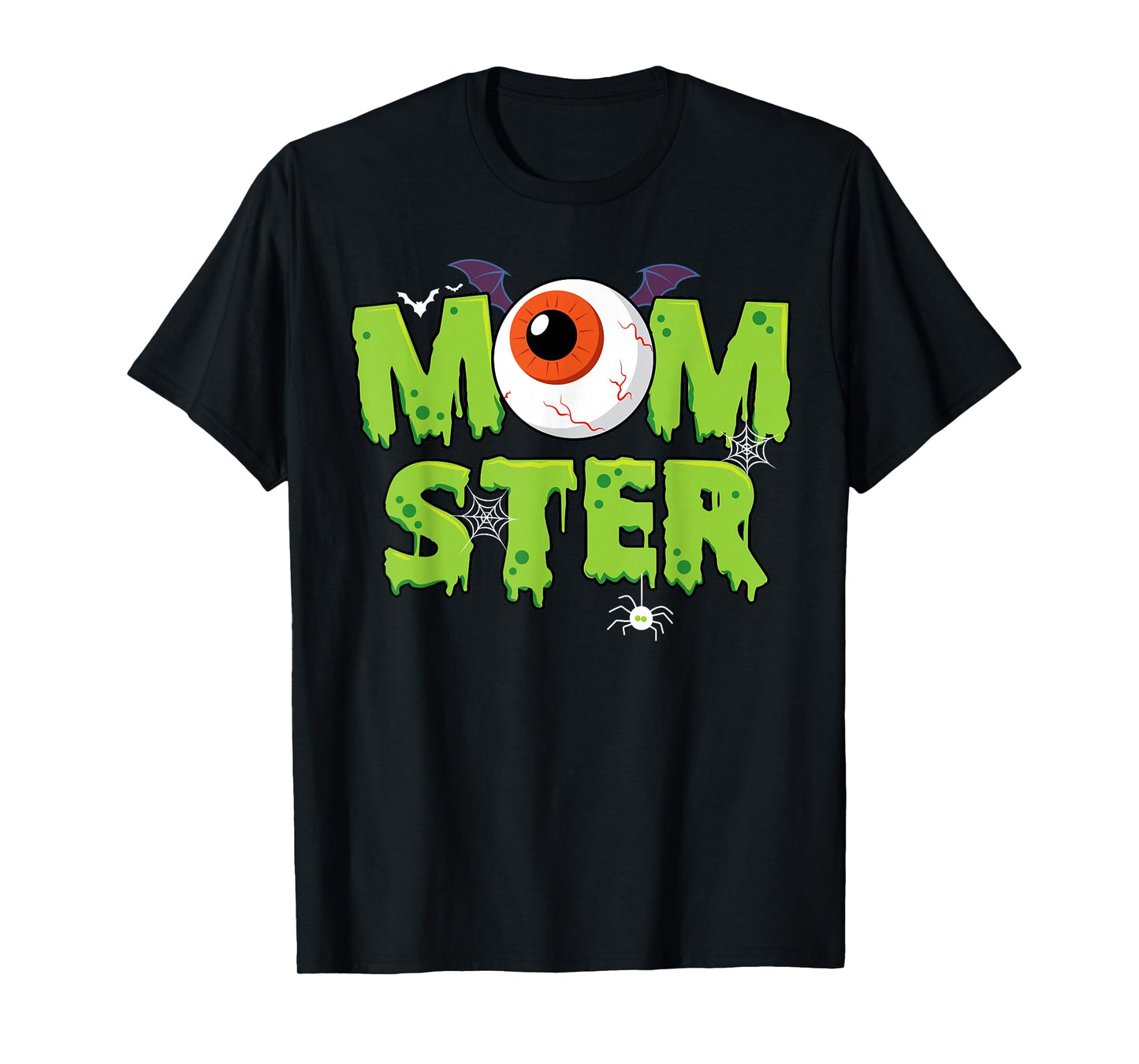 Retro Mom Momster Mother Halloween Costume Family matching T-Shirt