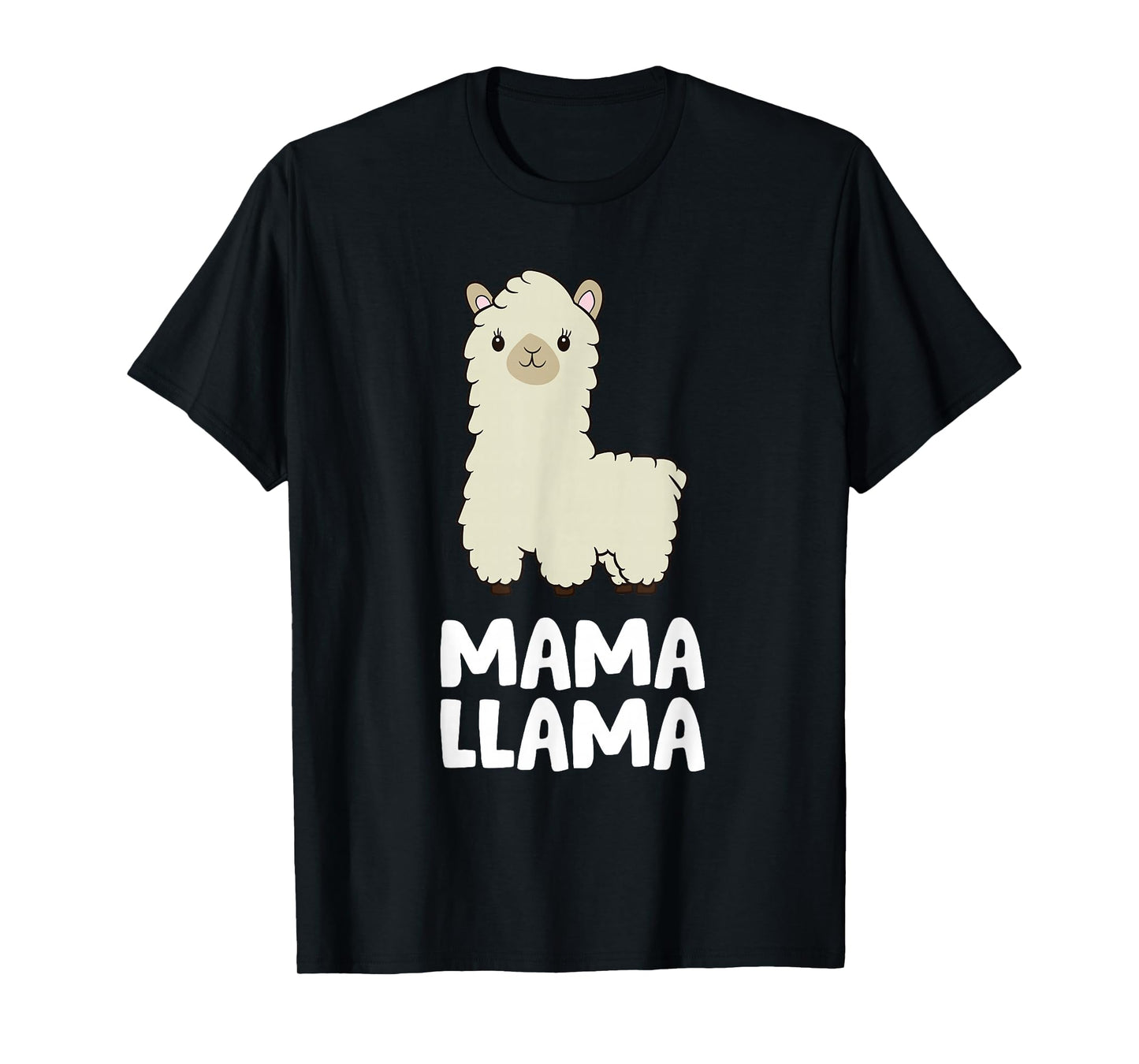 Women Llama Mom Mama Llama T-Shirt
