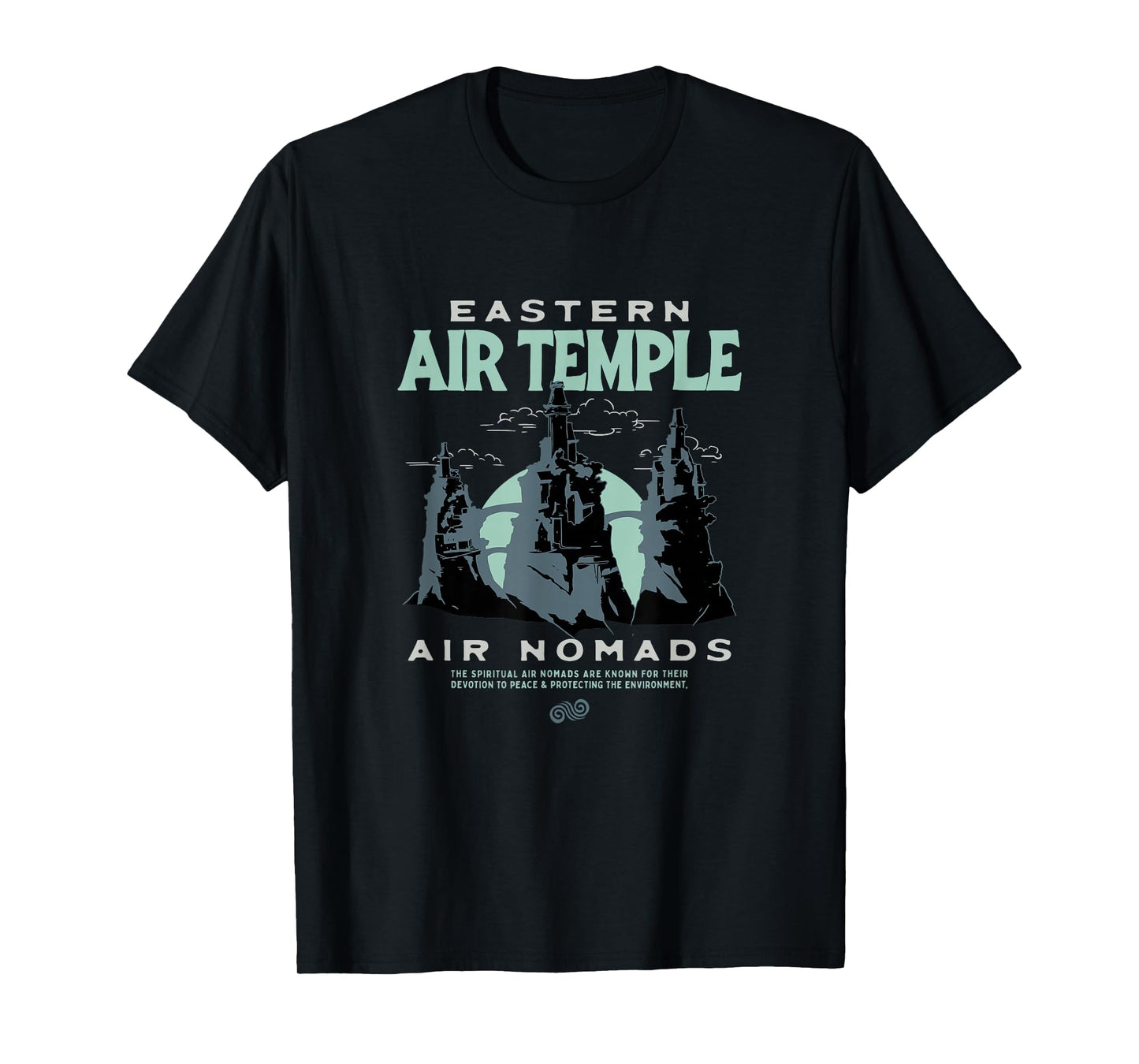 Avatar The Last Airbender Air Nomads Eastern Temple Scene T-Shirt