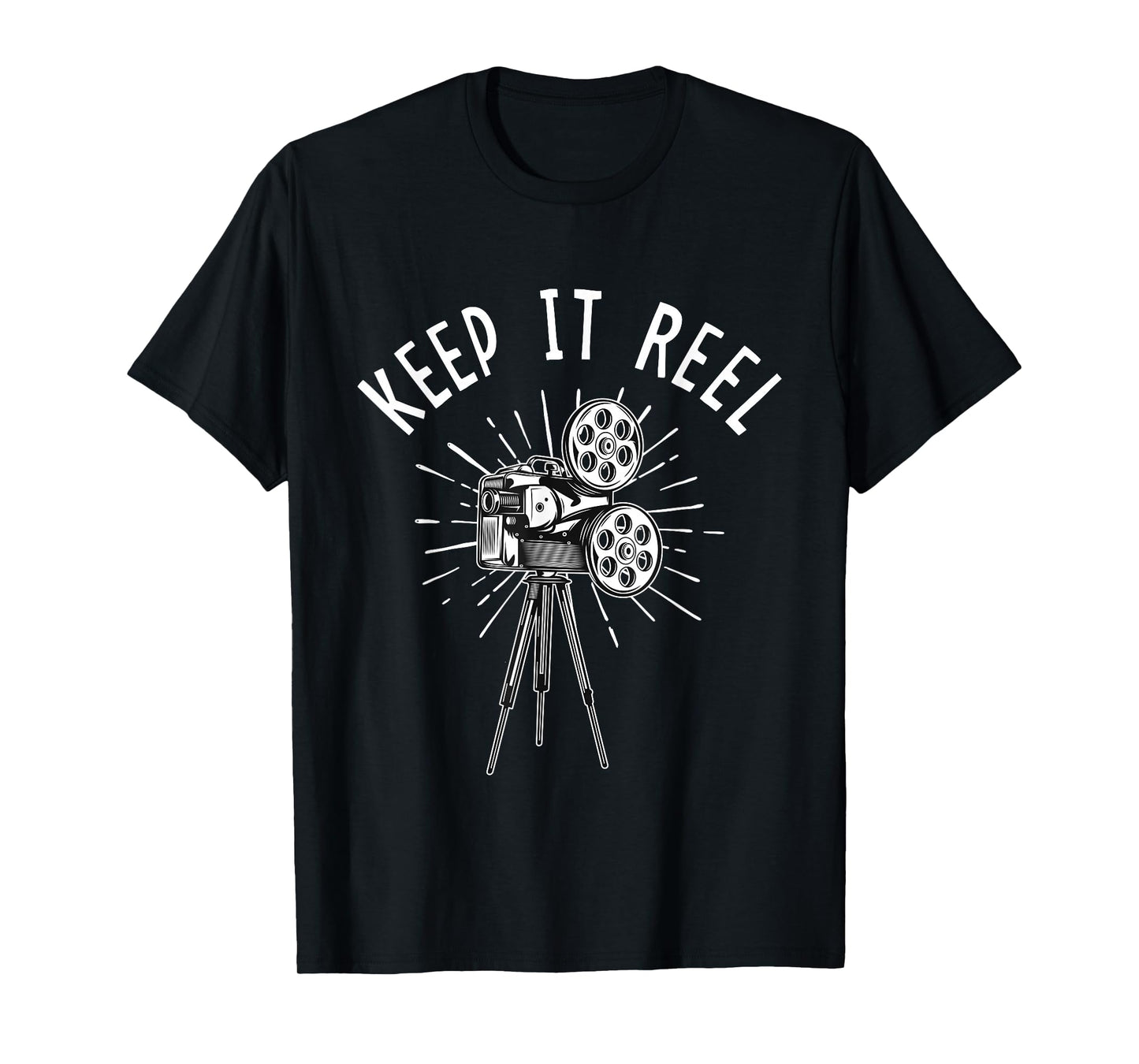Keep It Reel - Filmmaker Movie Director Filmmaking Cinema T-Shirt Small