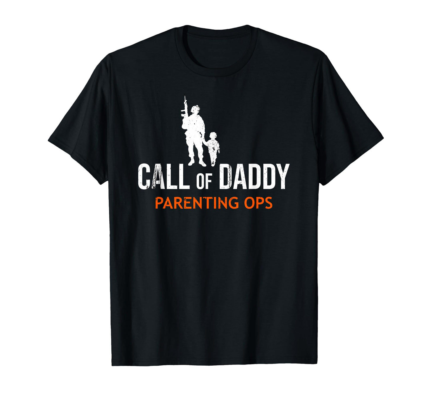 Mens Gamer Dad Call of Daddy Parenting Ops Father's Day T-Shirt