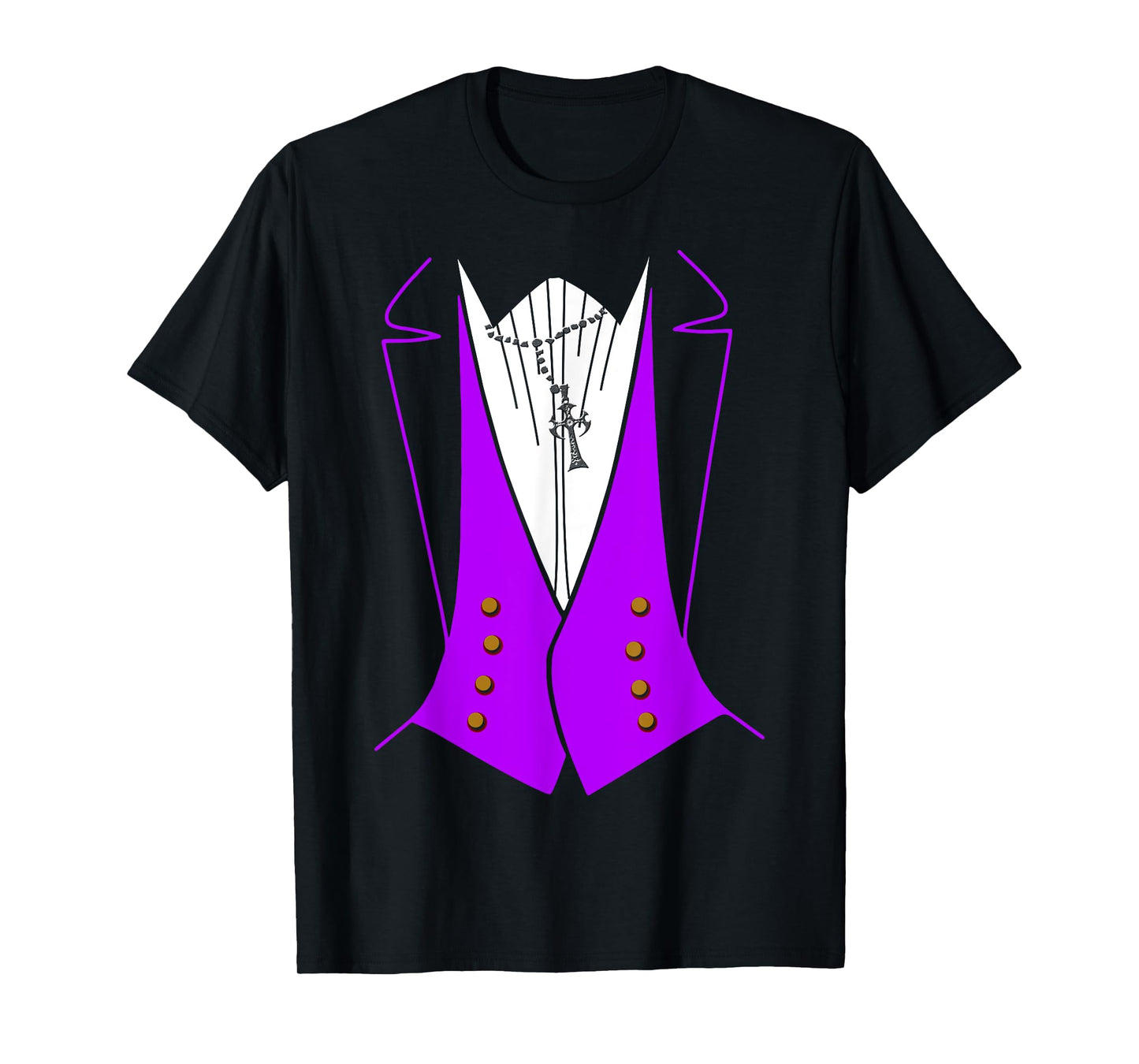 Dracula Halloween Tuxedo Costume Funny Party T-Shirt