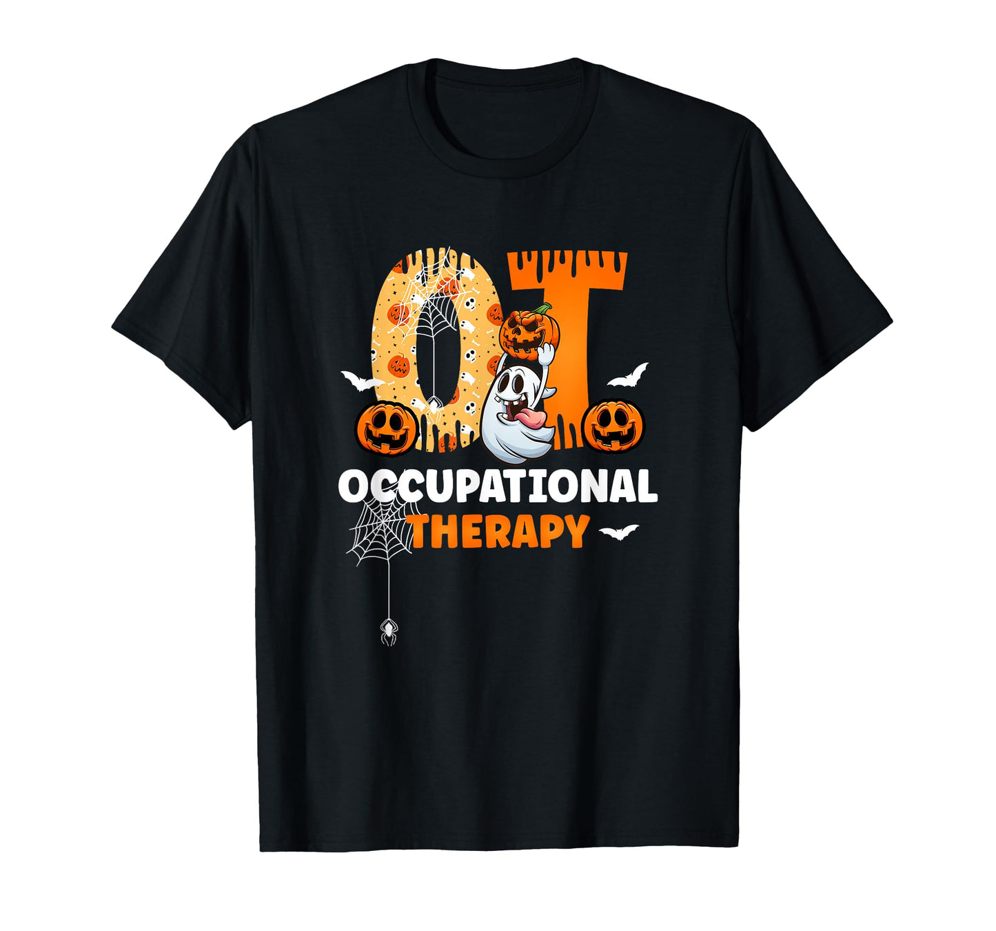 Spooky OT Occupational Therapy Therapist Halloween T-Shirt