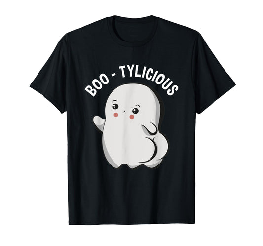 Funny Ghost Boo Boo-tylicious Halloween Costume T-Shirt