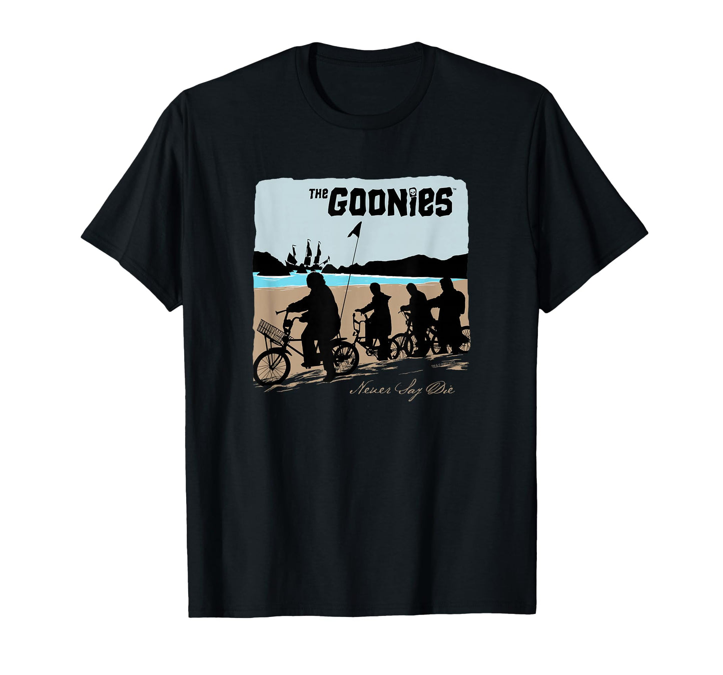The Goonies Beach Silhouettes T-Shirt