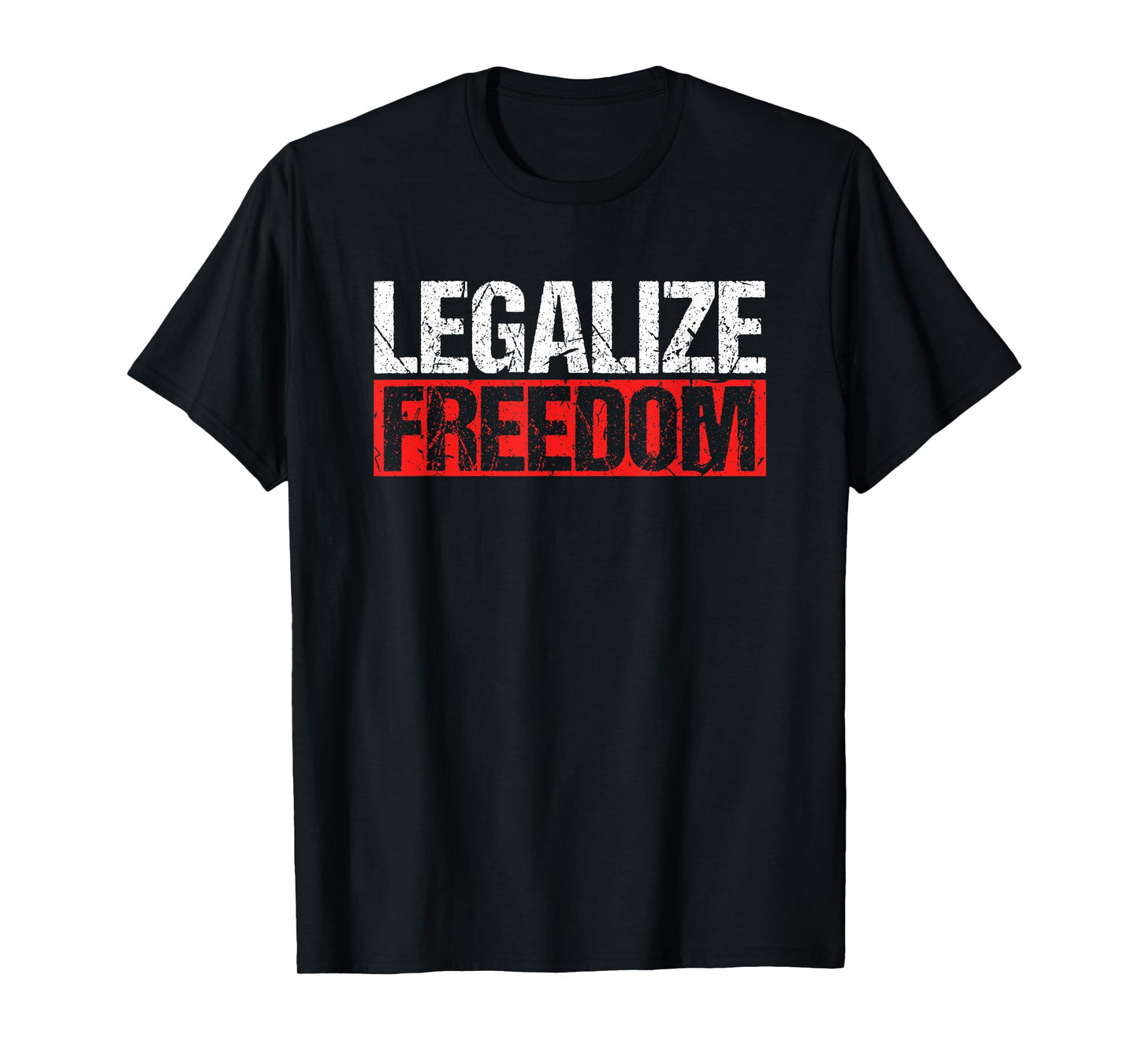 Legalize Freedom Anarcho Capitalism Libertarian Ancap T-Shirt