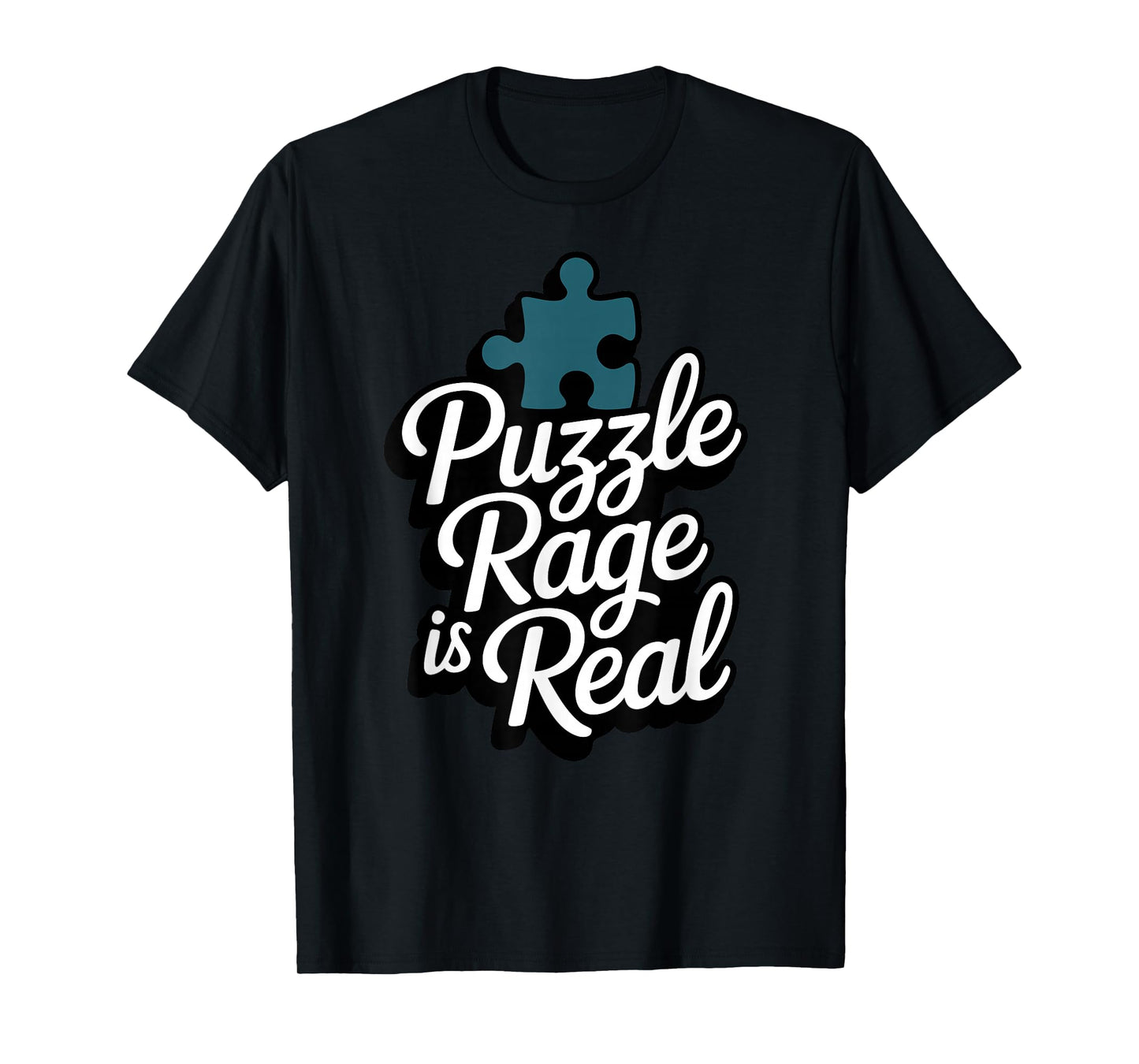 Jigsaw Puzzle Rage Puzzle Lover T-Shirt