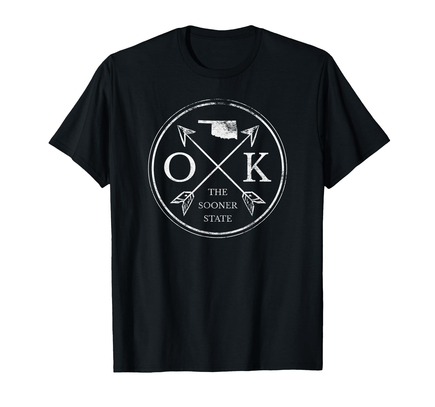 Cute Oklahoma OK The Sooner State T-Shirt