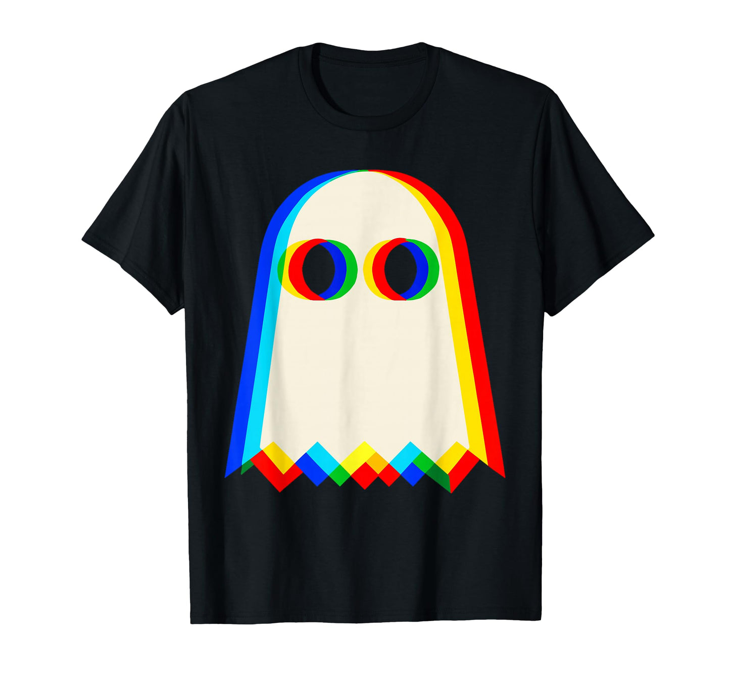 Ghost Trippy Vaporwave Shirt, Festival Rave Style T-Shirt