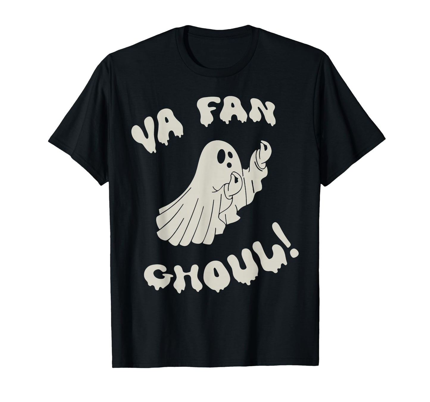 Va Fan Ghoul Italian Ghost Spooky Halloween Men Women T-Shirt